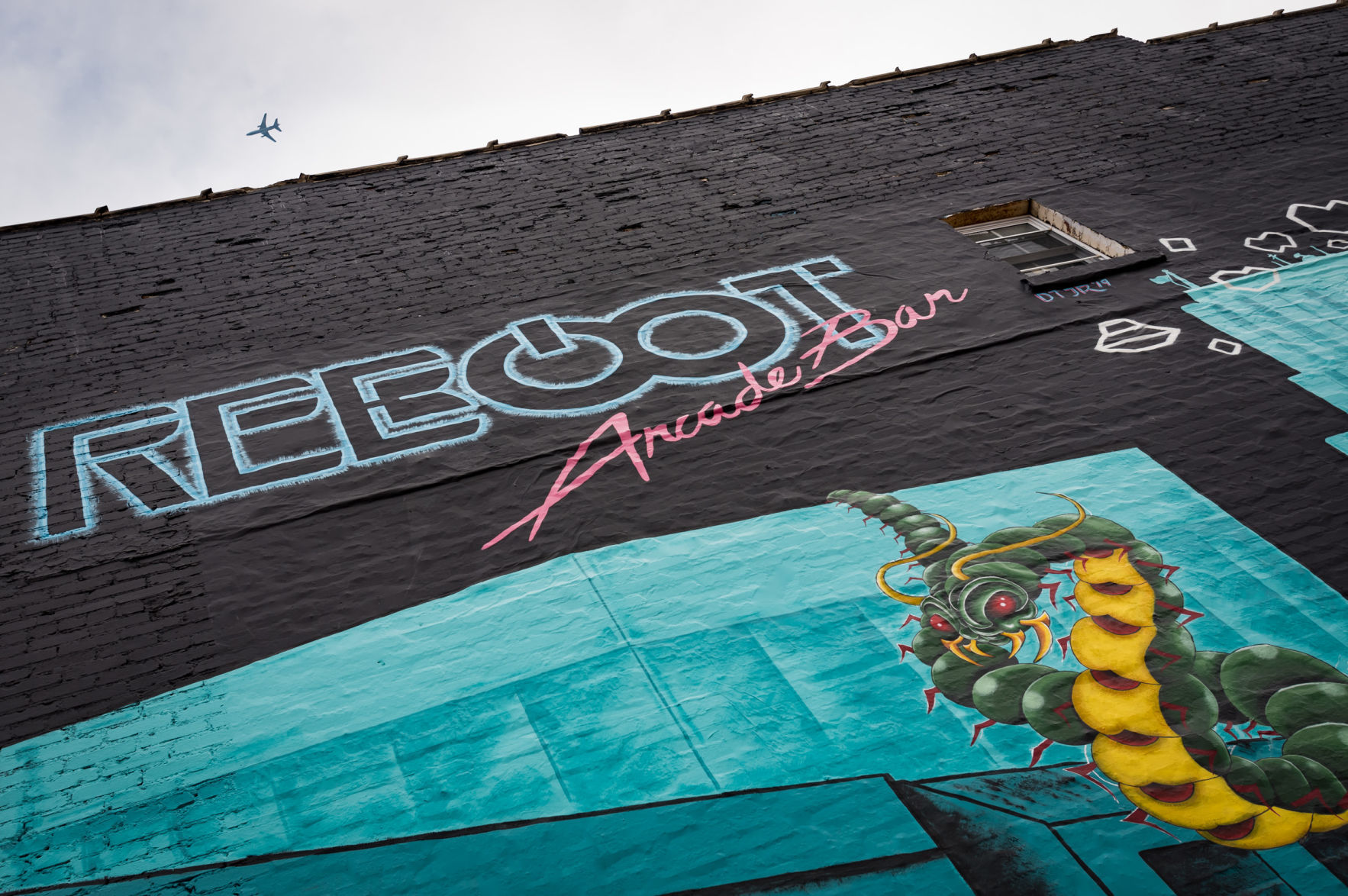 Reboot Arcade Bar Mural